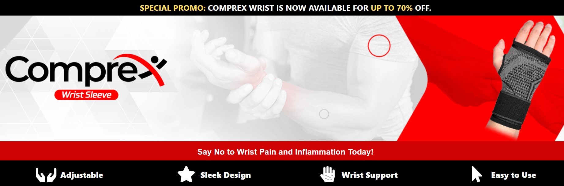 Comprex Wrist Sleeves Reviews – Is It Really Effective?