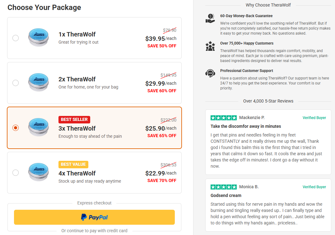 TheraWolf Neuro Balm