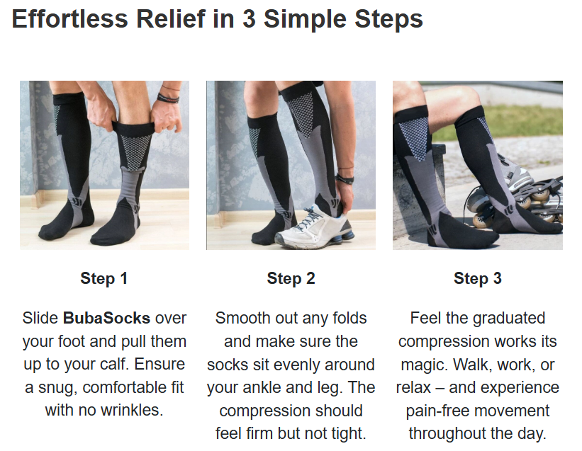 BubaSocks Compression Socks