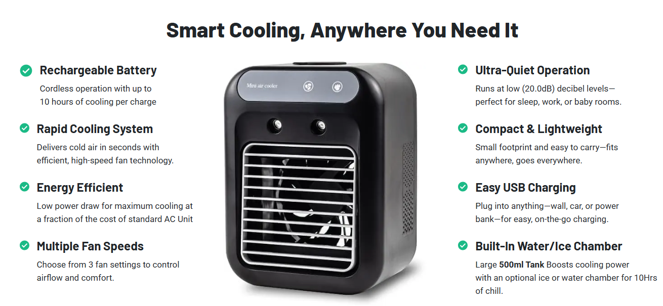 Glacier Breeze Portable AC Reviews – Cool Down Any Space in Minutes!