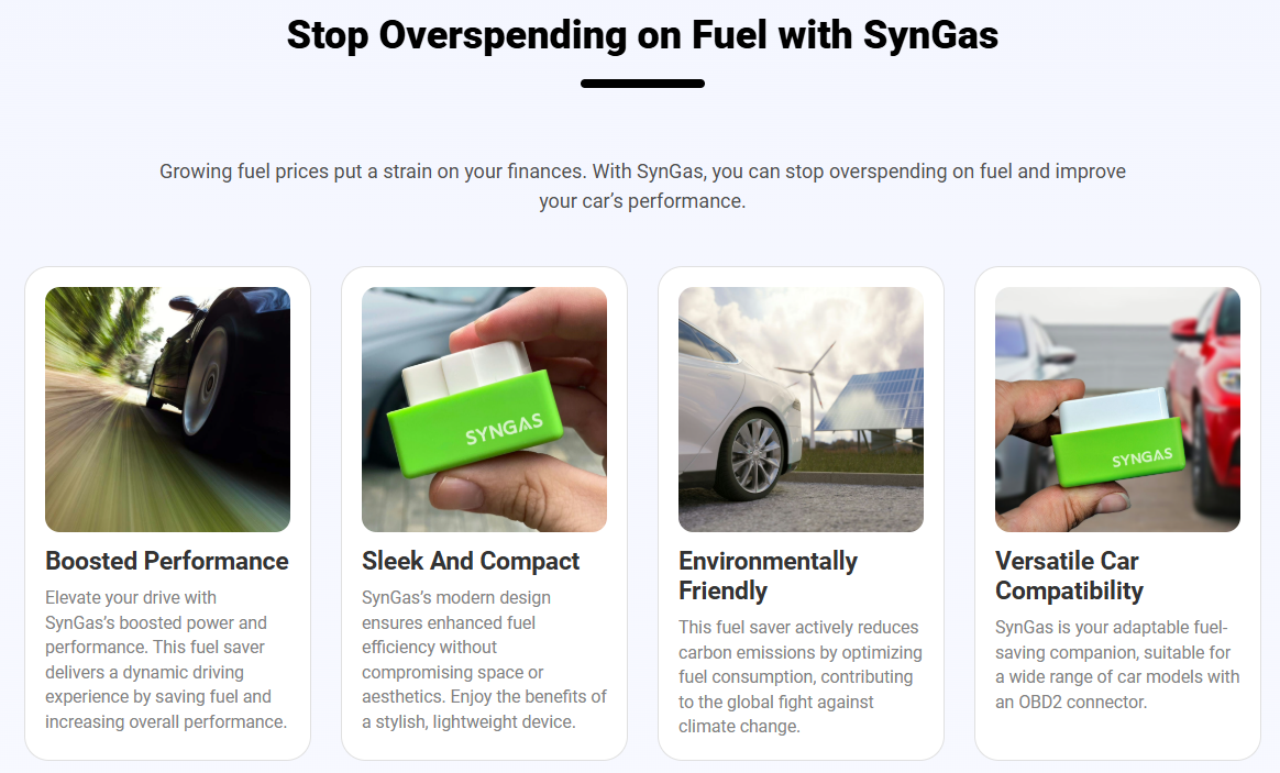 SynGas OBD Fuel Saver 1
