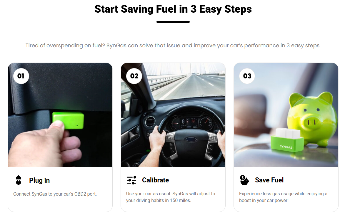 SynGas OBD Fuel Saver 2