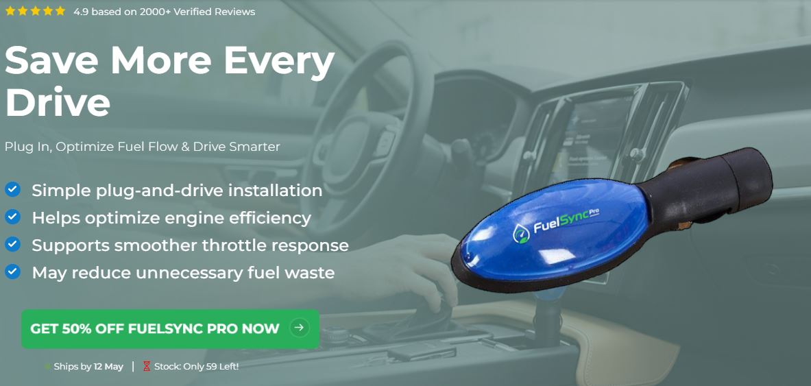 FuelSync Pro Reviews – Does This Plug-and-Play Fuel Saver Really Work?