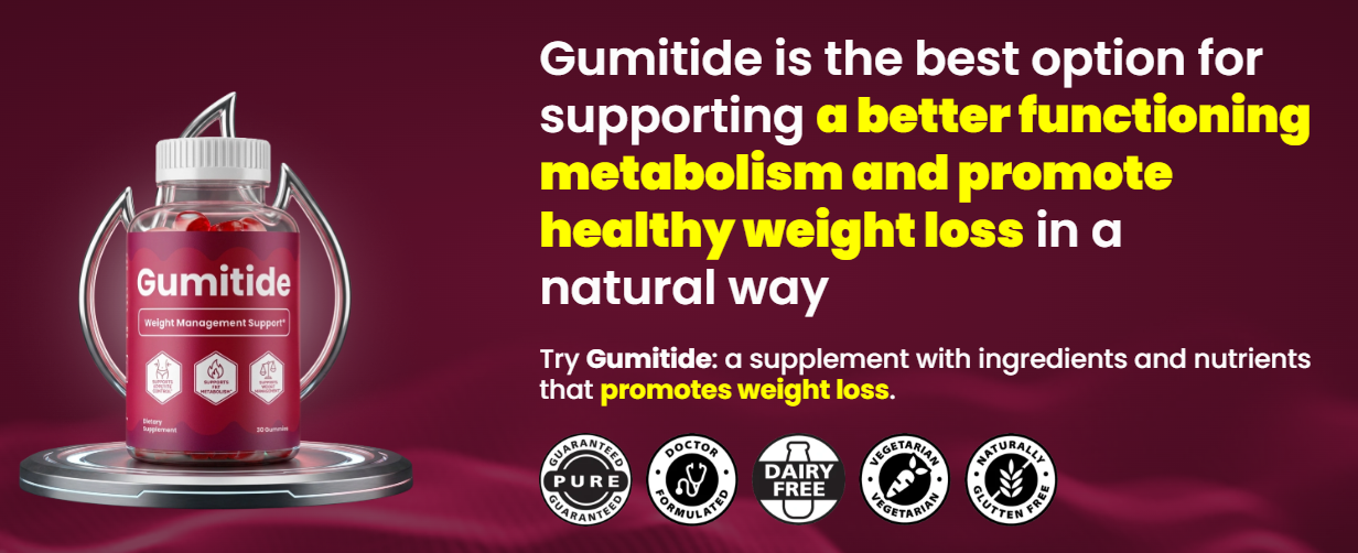 Gumitide Gummies Reviews – Suppress Appetite & Burn Fat Faster!