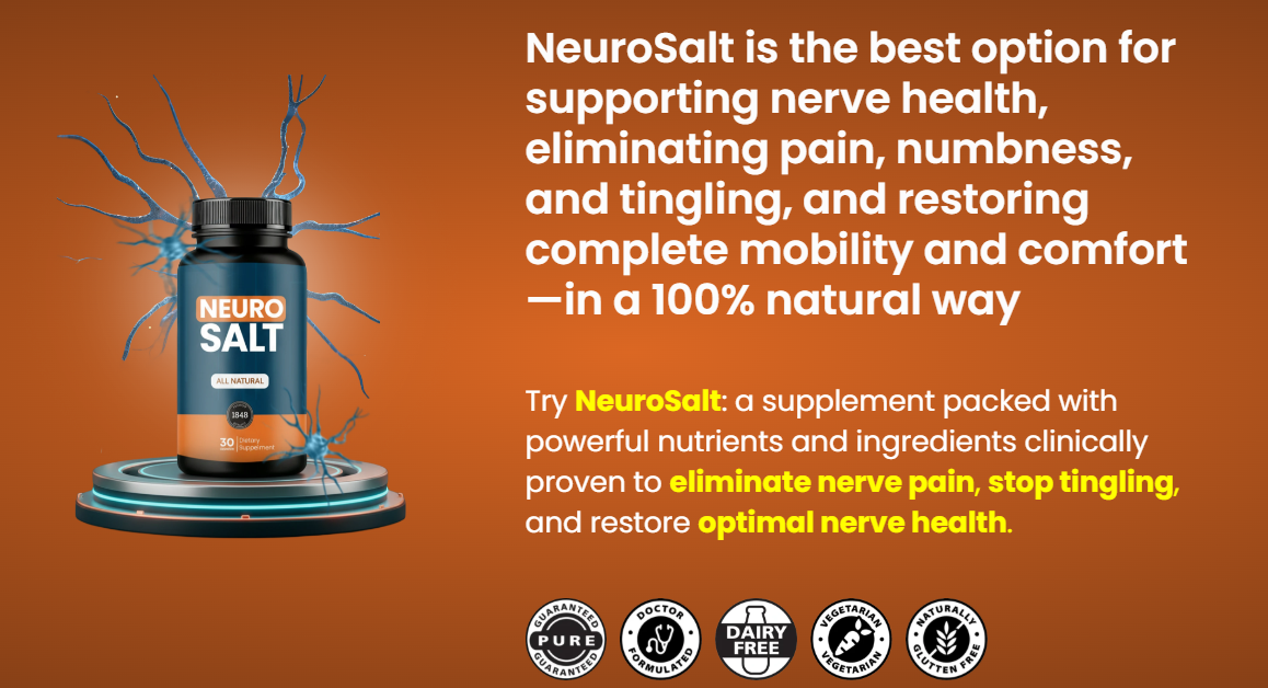 NeuroSalt Reviews – Does Neuro Salt Really Support Nerve Health? Must Read