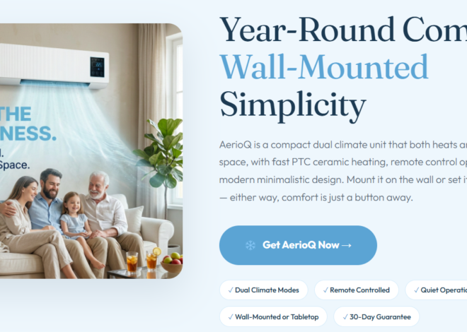 AERIOQ Reviews – Wall Mounted Heating & Cooling AC With Smart Remote!