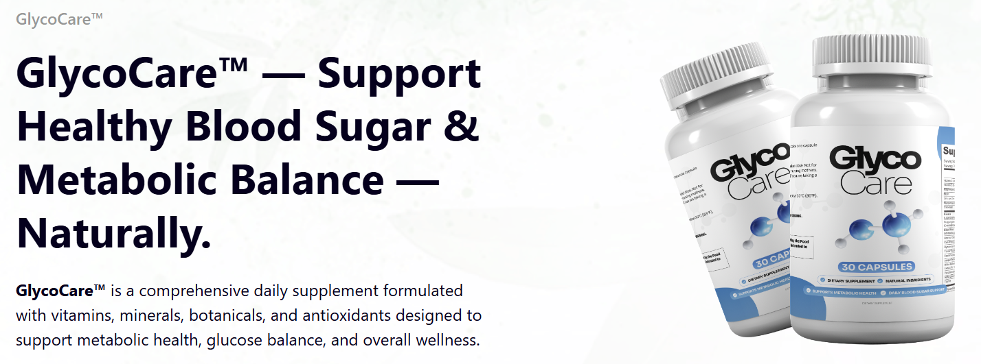 GlycoCare Reviews – Support Healthy Blood Sugar & Metabolic Balance!