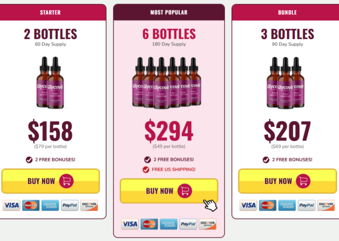 Glycovit Reviews – Ketone Liquid Drops to Support Overall Wellness!