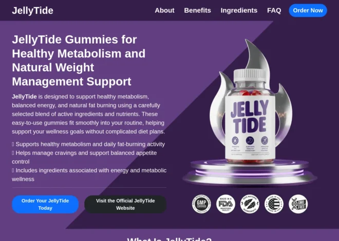 Jelly Tide Gummies Reviews – Support Metabolism & Overall Digestive Function with JellyTide!