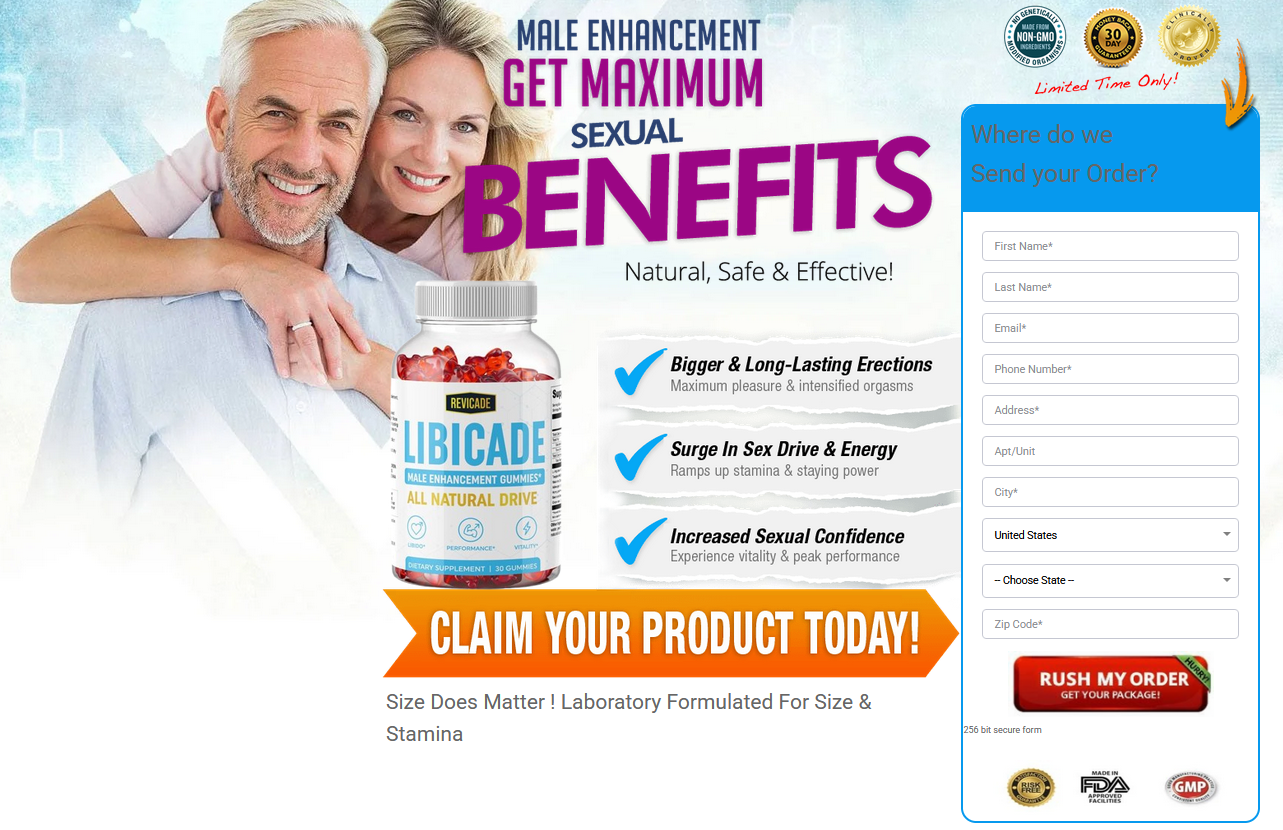 Libicade Male Enhancement Gummies Reviews – Does It Really Work?
