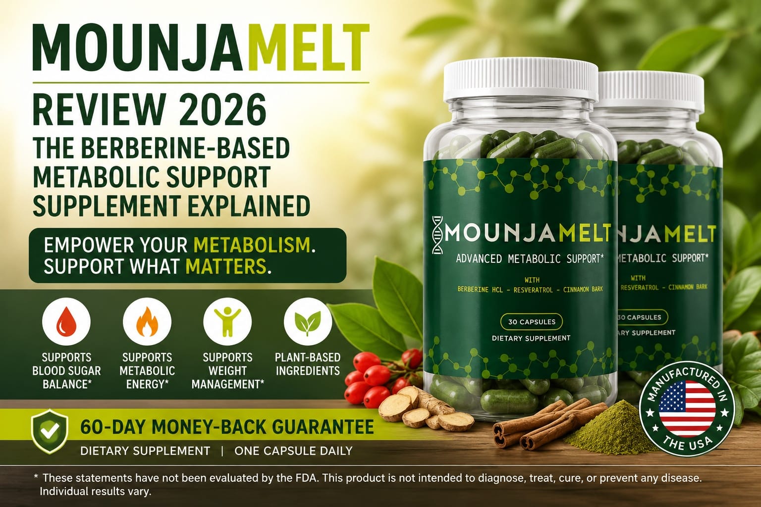 MounjaMelt Reviews – Does This Metabolic Support Formula Really Works?